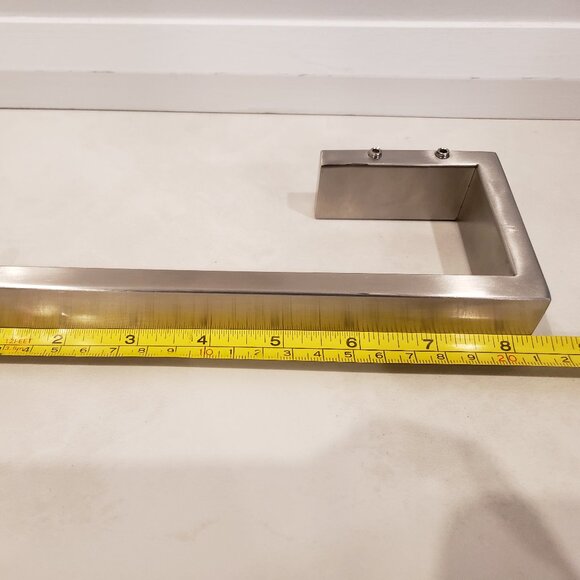 Brand New Bathroom Hardware Towel Bar Brushed Nickel - Picture 3 of 11